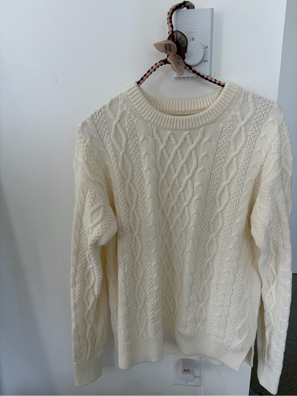 NWOT JCrew Cable Knit Sweater - Picture 2 of 3